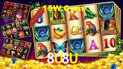 Slots com jackpots e giros grátis na 8U8U